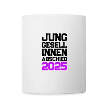 Junggesellinnenabschied 2025 Jga - Tasse - Weiß - Vorne