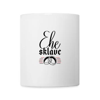 Ehe Sklave Hochzeit Junggesellenabschied - Tasse - Weiß - Vorne