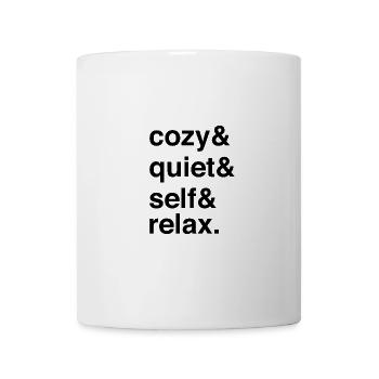 Relaxation and Self-Care for Inner Peace - Mug - white - Front