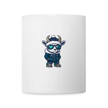 Bergziege Winter - Tasse - Weiß - Vorne