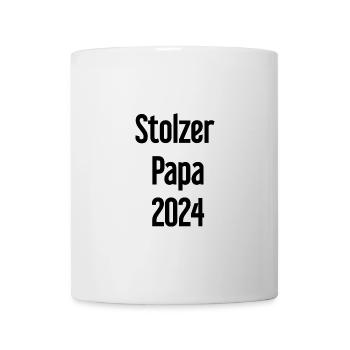 Proud Dad 2024 – for new fathers - Mug - white - Front