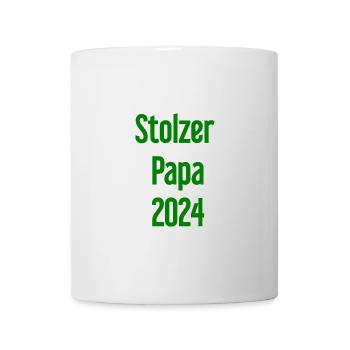 Proud Dad 2024 – for new fathers - Mug - white - Front