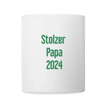 Proud Dad 2024 – for new fathers - Mug - white - Front