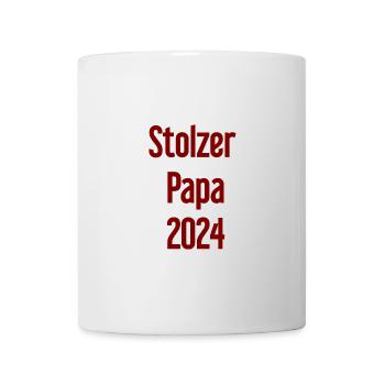 Proud Dad 2024 – for new fathers - Mug - white - Front