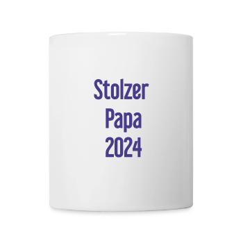 Proud Dad 2024 – for new fathers - Mug - white - Front