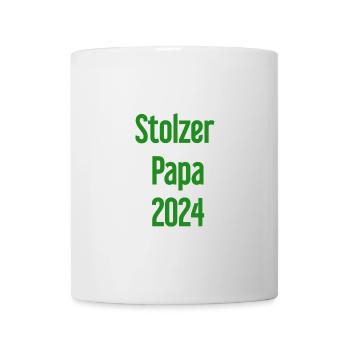 Proud Dad 2024 – for new fathers - Mug - white - Front