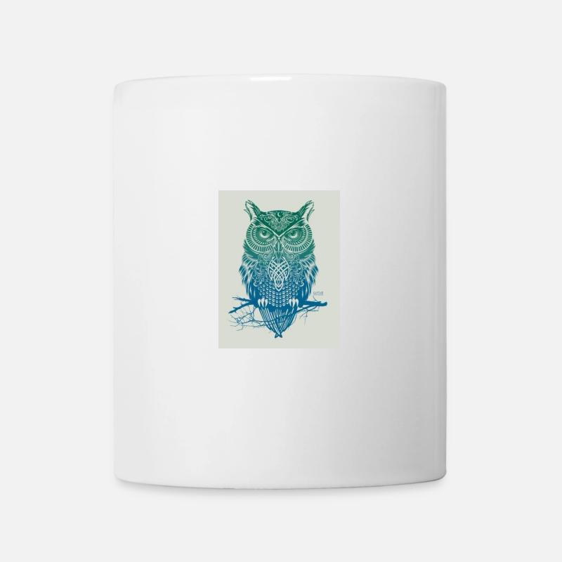GoVoR_EULE - Tasse - Weiß