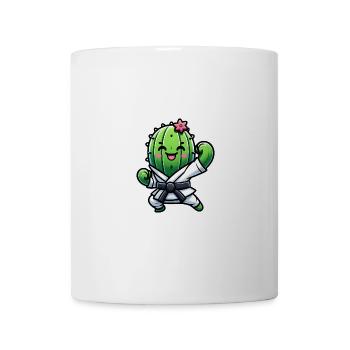 Cactus biscuit dessin animé bonbon collation - Mug blanc - blanc - Devant
