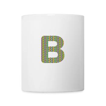 Colorful Heart B Design – Unique & Stylish! - Mug - white - Front