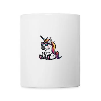 Licorne Cool Animal - Mug blanc - blanc - Devant