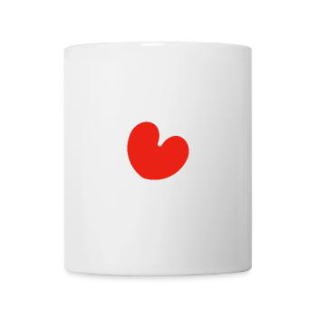 Subtle Frisian Heart of Pompeblêd Fryslân - Mug - white - Front