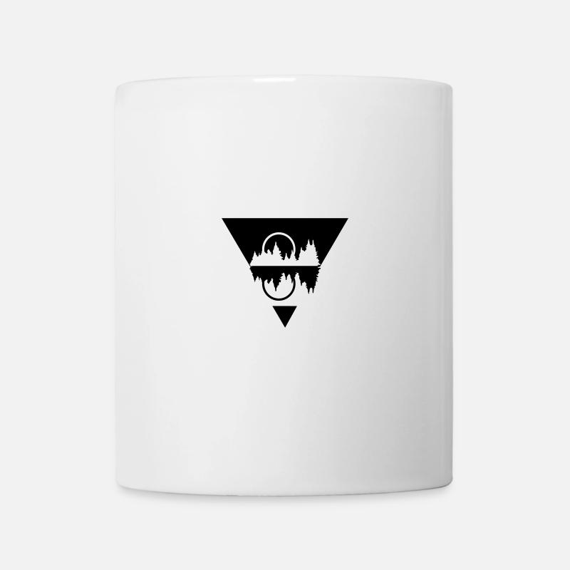 NATUR - SPIEGELBILD - Tasse - Weiß
