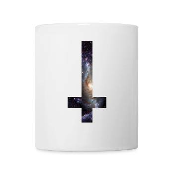 Kreuz - Tasse - Weiß - Vorne