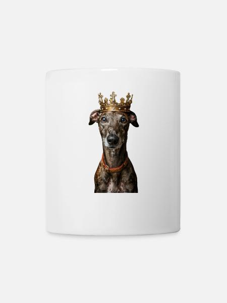 Windhund - Tasse - Weiß