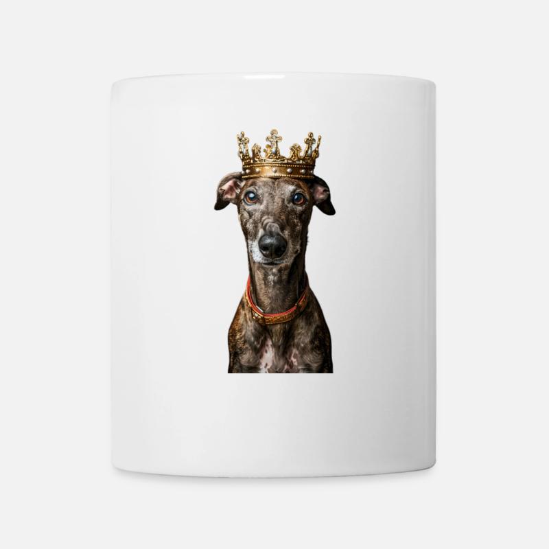 Windhund - Tasse - Weiß