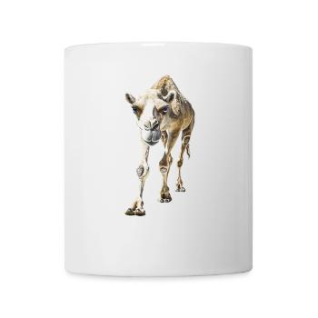Kamel - Tasse - Weiß - Vorne