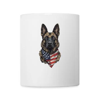 Belgischer Malinois - Tasse - Weiß - Vorne