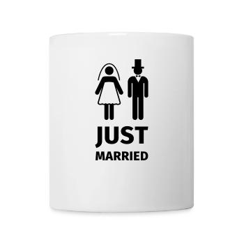 just married - Mug blanc - blanc - Devant