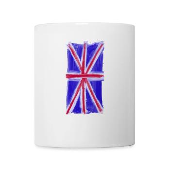 Britische Flagge - Tasse - Weiß - Vorne