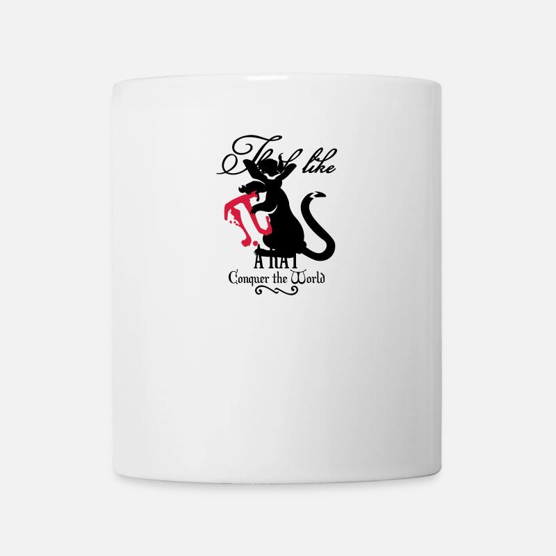 pi-rat / Pi-Ratte (e, 2c) - Tasse - Weiß