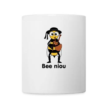 Biene Niou - Tasse - Weiß - Vorne