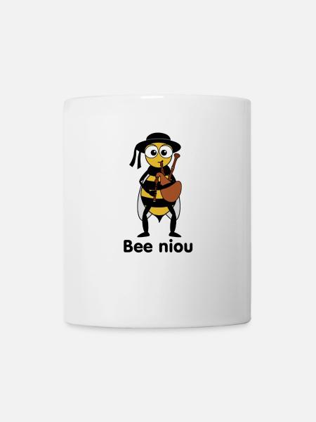 bee niou - Mug blanc - blanc