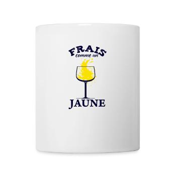 Pastis Apéro Humour Apéritif Frais Comme un Jaune - Mug blanc - blanc - Devant