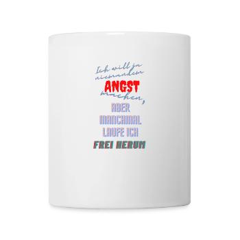 Frei Herum - Tasse - Weiß - Vorne