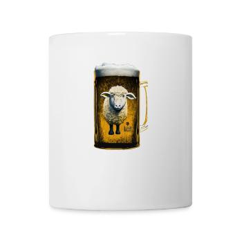 Bière fraîche SChaf - Mug blanc - blanc - Devant