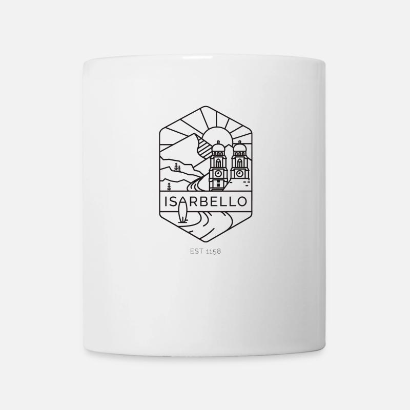 ISARBELLO - Tasse - Weiß
