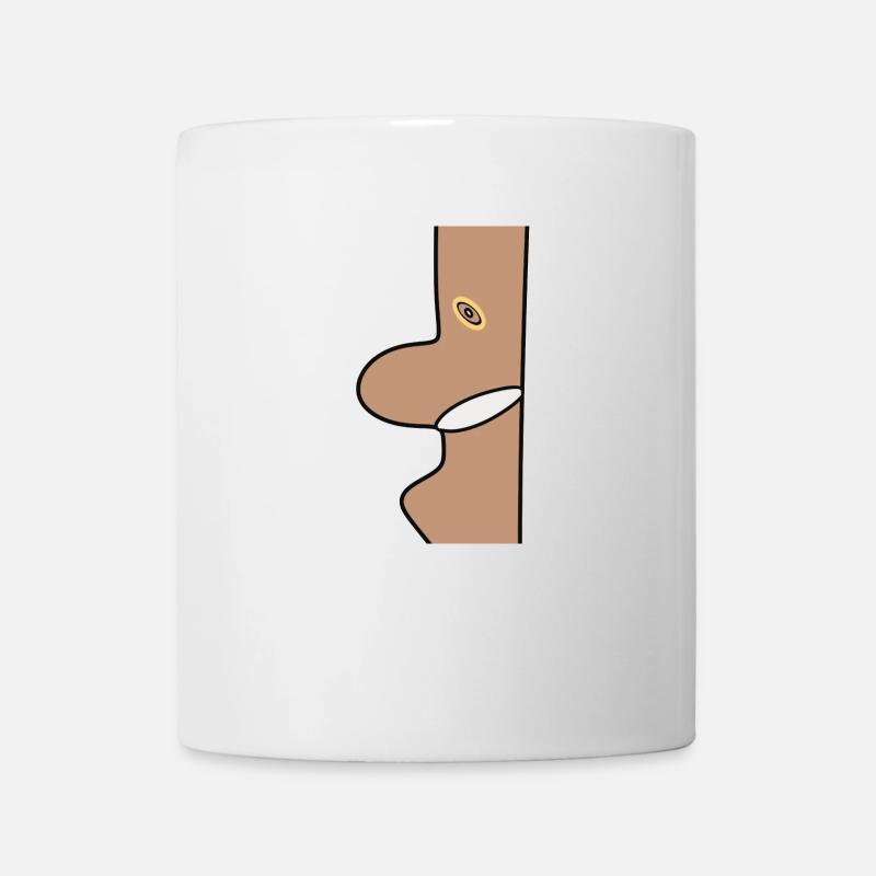 Jambe de - Mug blanc - blanc