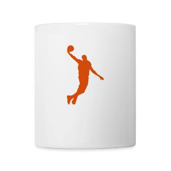 basketball dunk player1 - Mug - white - Front
