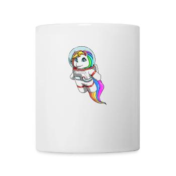 Friendly unicorn as an astronaut - Mug - white - Front