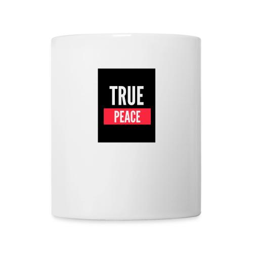 Black Logo True Peace - Mug blanc