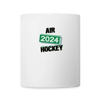 Air Hockey Spieler Team Turnier Mannschaft in 2024 - Tasse - Weiß - Vorne