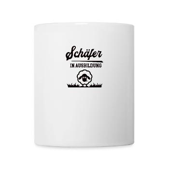 Schäfer in Ausbildung Schäferausbildung Lehre - Tasse - Weiß - Vorne