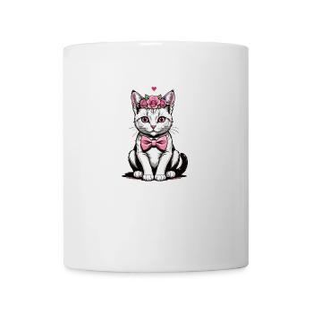 Sweet Cat Sweet Cat Bride Wedding Wedding Marry Love - Mug - white - Front