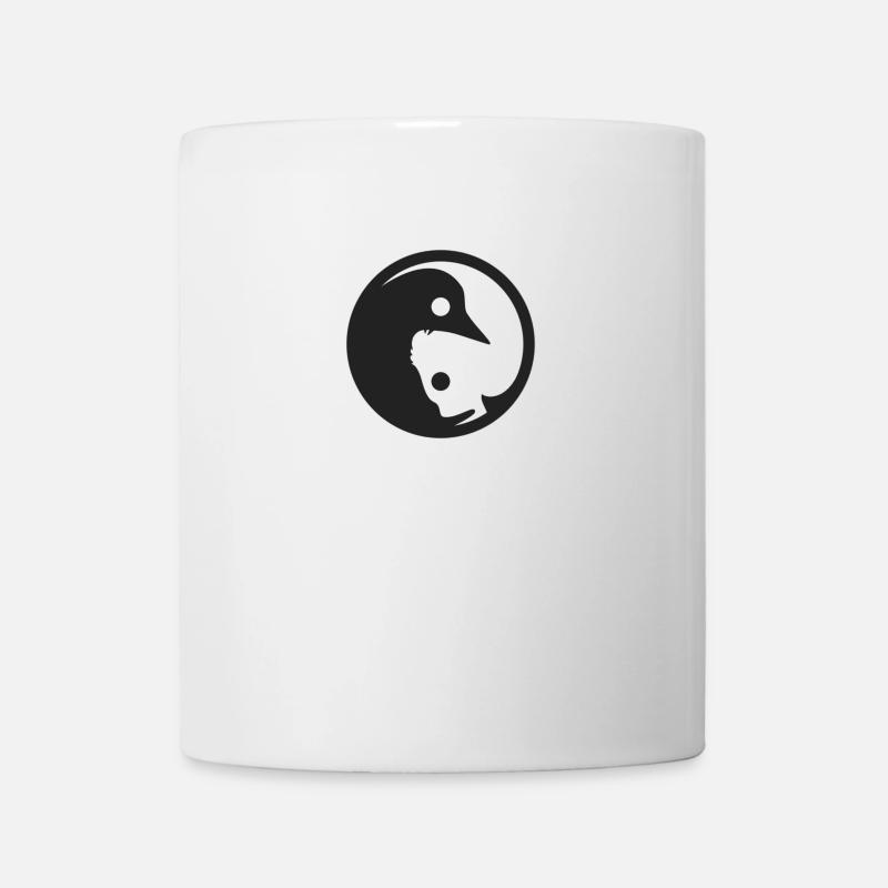 Linux XFCE YIN YANG - Tasse - Weiß