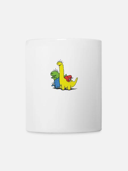 Dino Gang, Colored - Mug - white