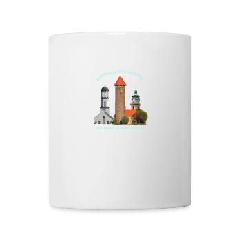 Drei Türme Stadt Auerbach - Tasse - Weiß - Vorne