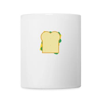 pain au fromage - Mug blanc - blanc - Devant