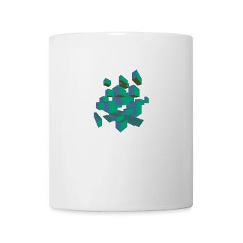 Cubes - Mug - white - Front