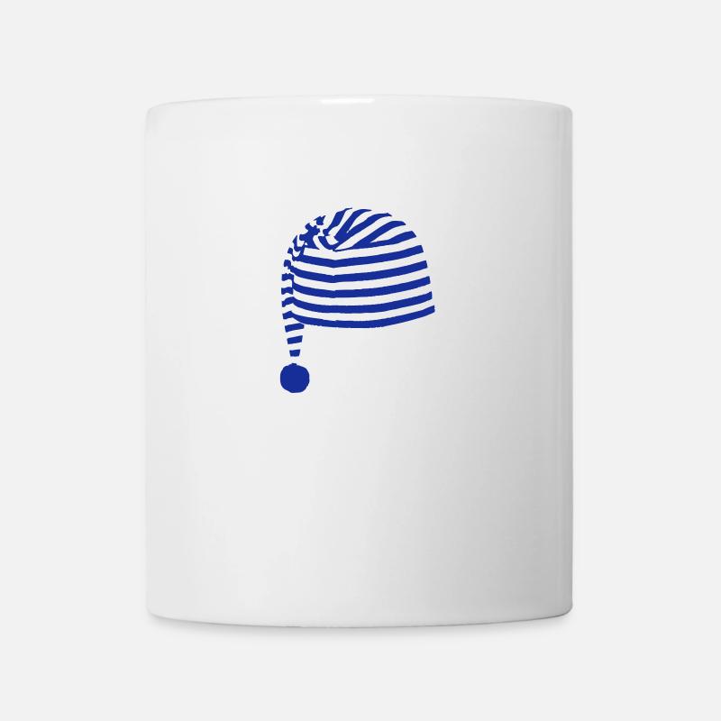 bonnet de nuit - Mug blanc - blanc