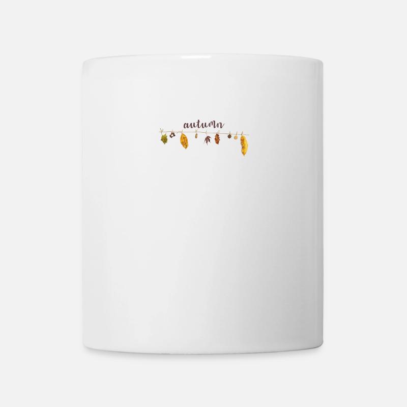Herbst - Tasse - Weiß