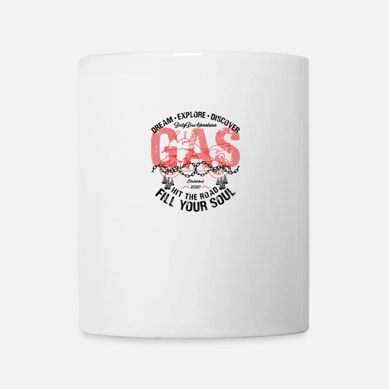 66Adventures - Dream Explore Discover - Tasse - Weiß
