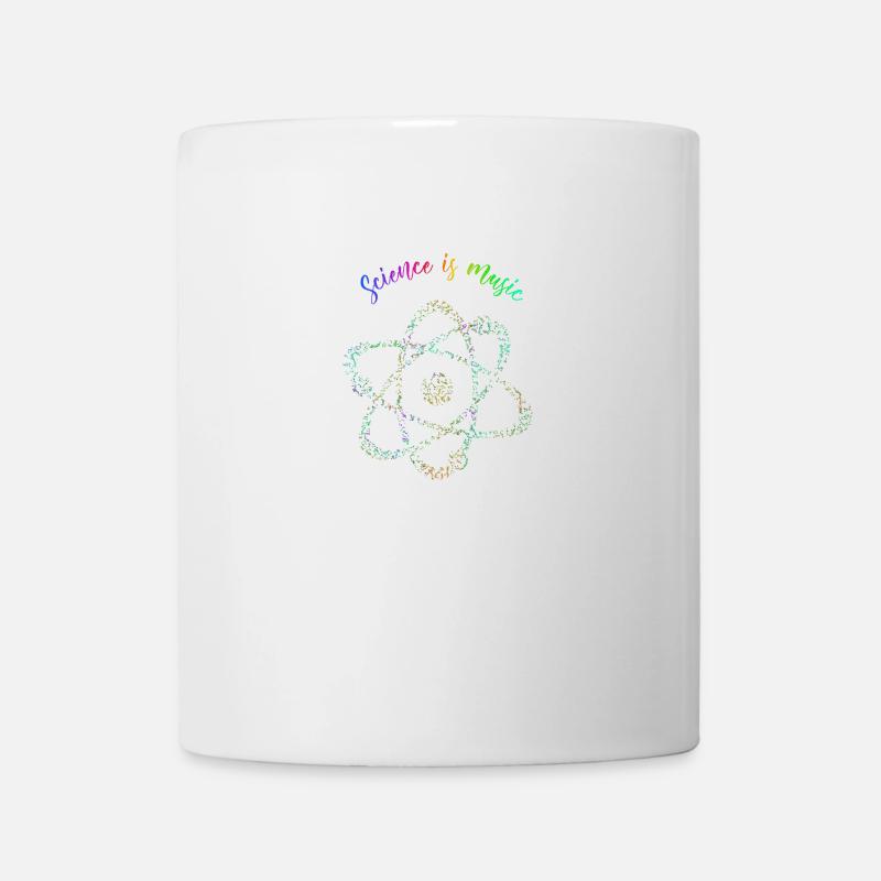 science is music - Mug - white
