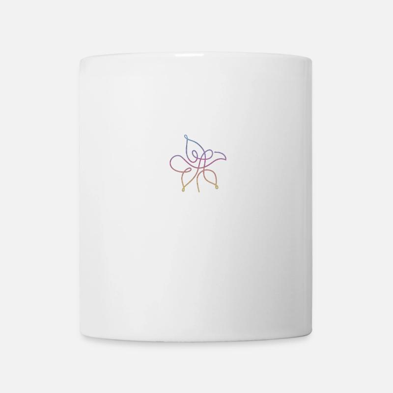 Bangtan-LY "Fleur" - Mug blanc - blanc