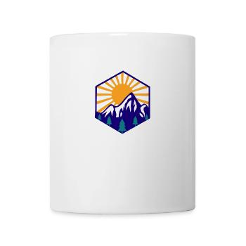 Aventure en plein air Explorez la nature - Mug blanc - blanc - Devant