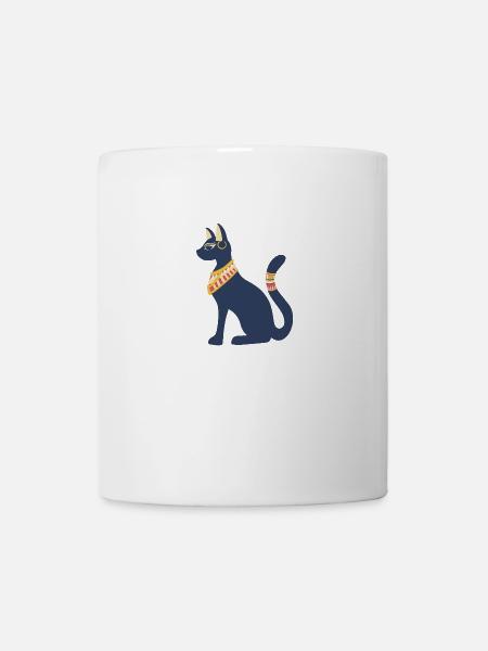 Göttin Bastet - Katze von Ägypten - Tasse - Weiß