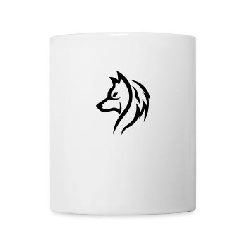 Wolf - Tasse - Weiß - Vorne